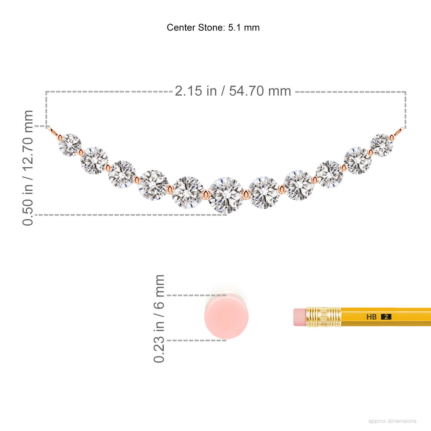 I-J, I1-I2 / 3.03 CT / 14 KT Rose Gold