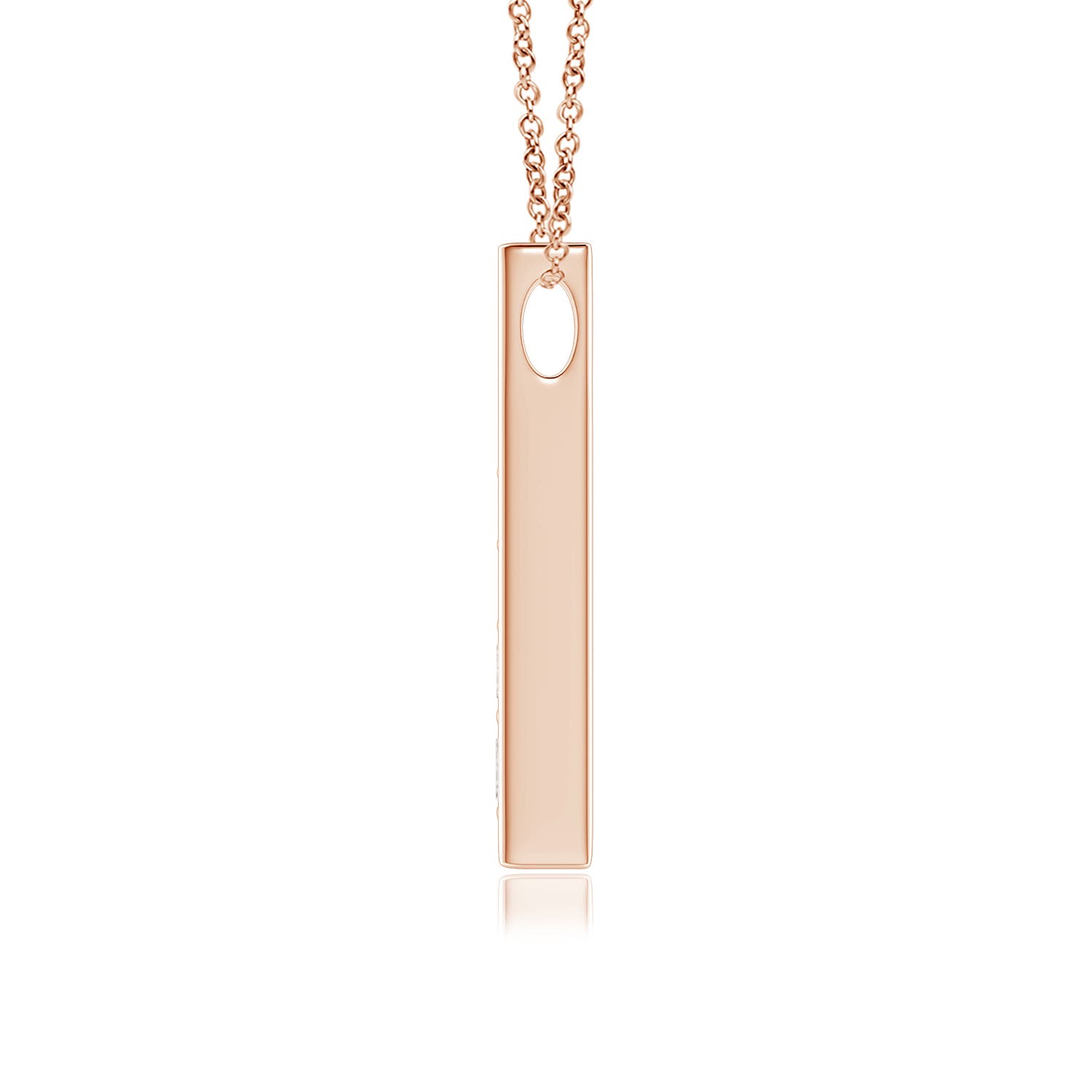 H, SI2 / 0.52 CT / 14 KT Rose Gold