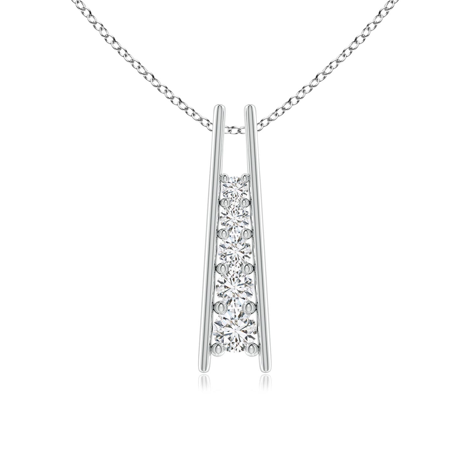 H, SI2 / 0.52 CT / 14 KT White Gold