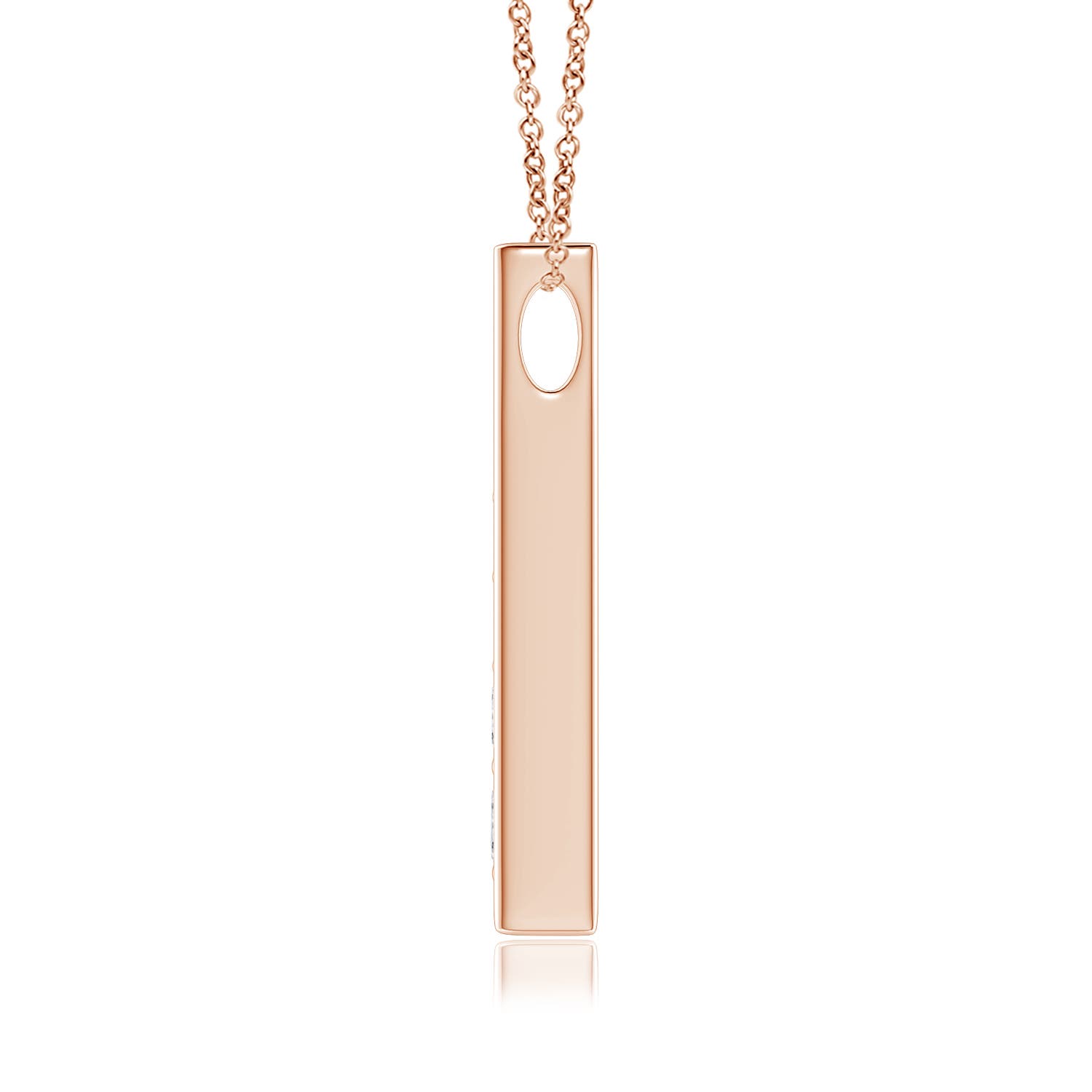 H, SI2 / 0.75 CT / 14 KT Rose Gold