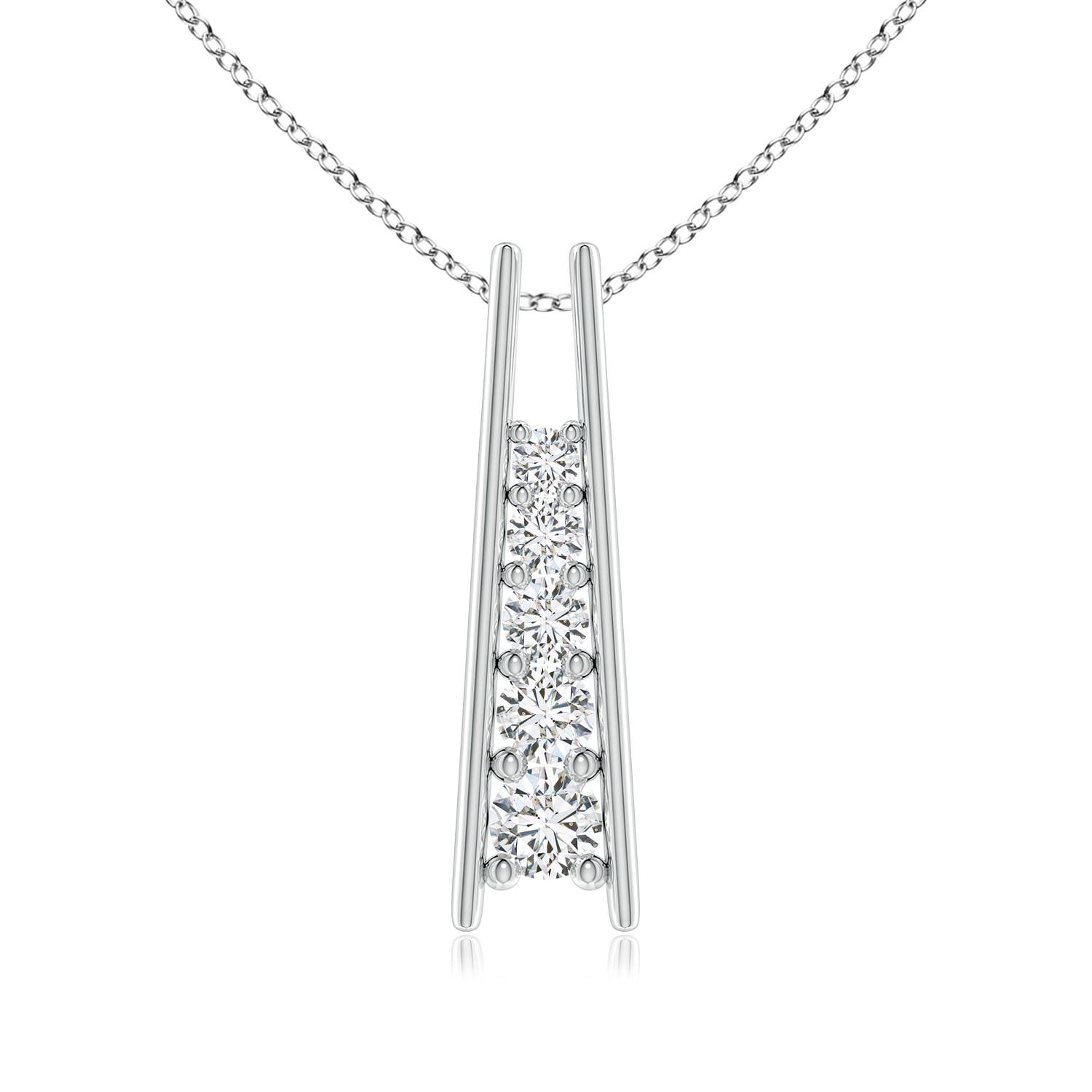 H, SI2 / 0.75 CT / 14 KT White Gold