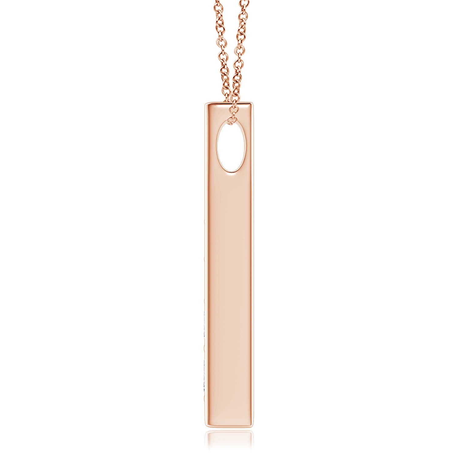 H, SI2 / 1.01 CT / 14 KT Rose Gold