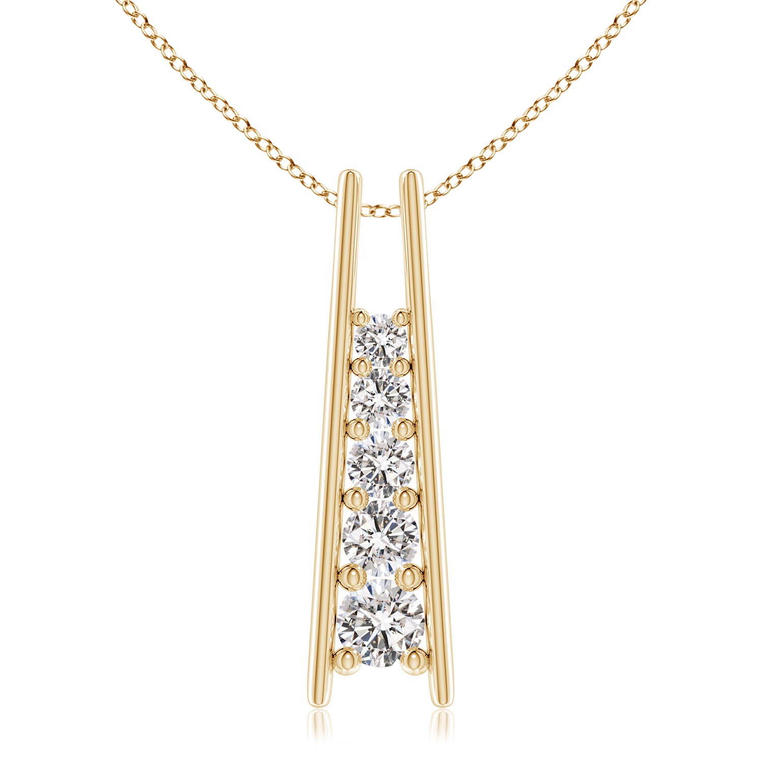 I-J, I1-I2 / 1.01 CT / 14 KT Yellow Gold