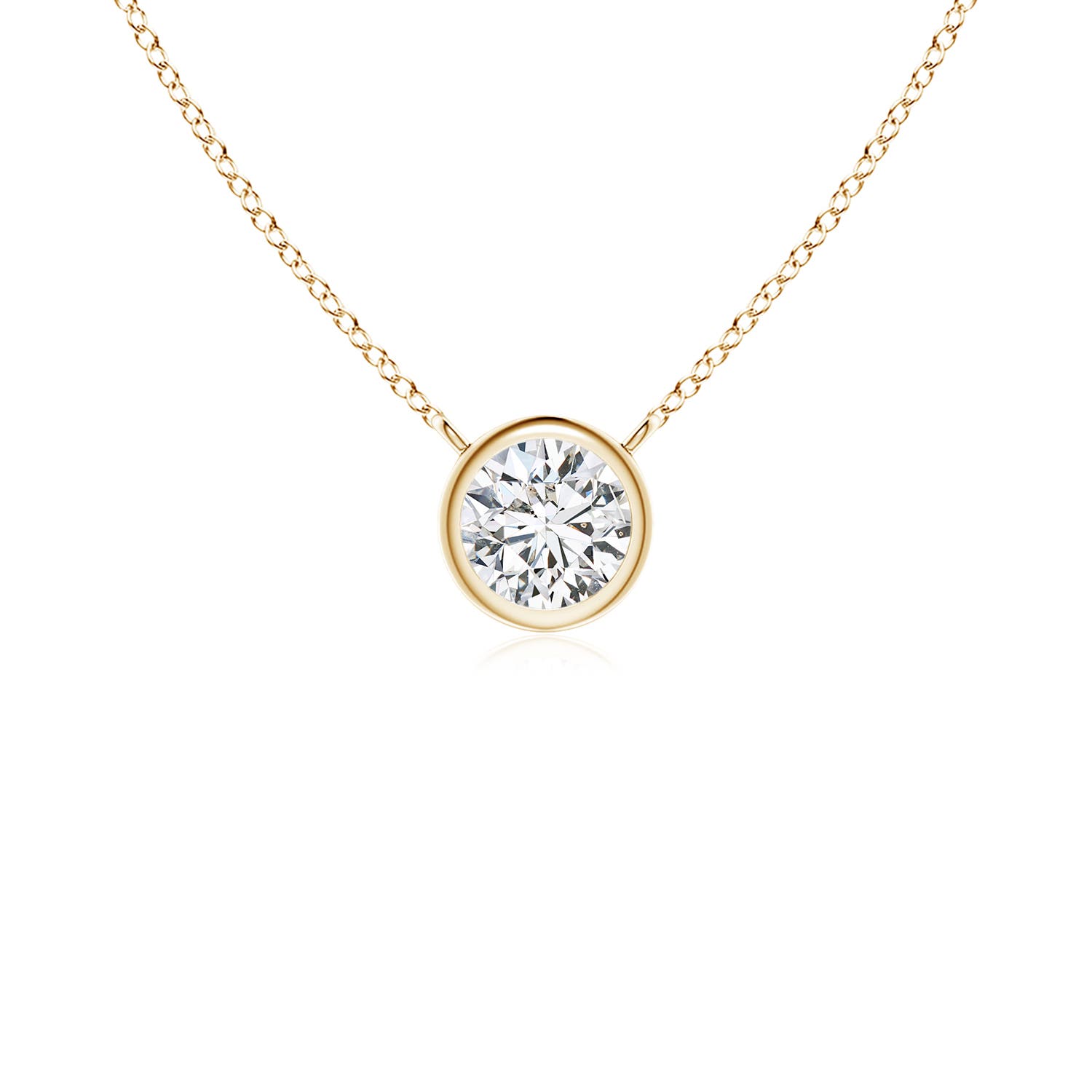 HSI2 / 0.11 CT / 14 KT Yellow Gold