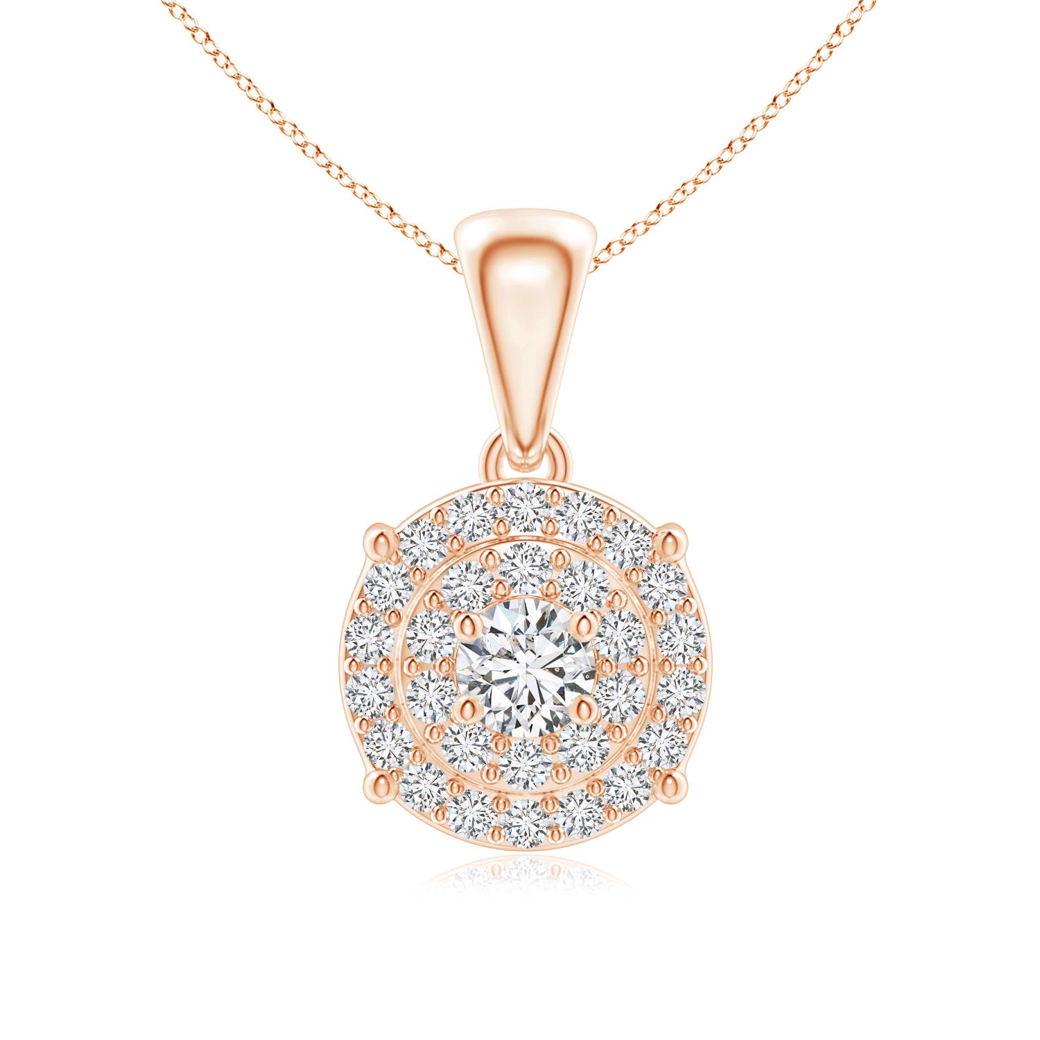 H, SI2 / 0.25 CT / 14 KT Rose Gold