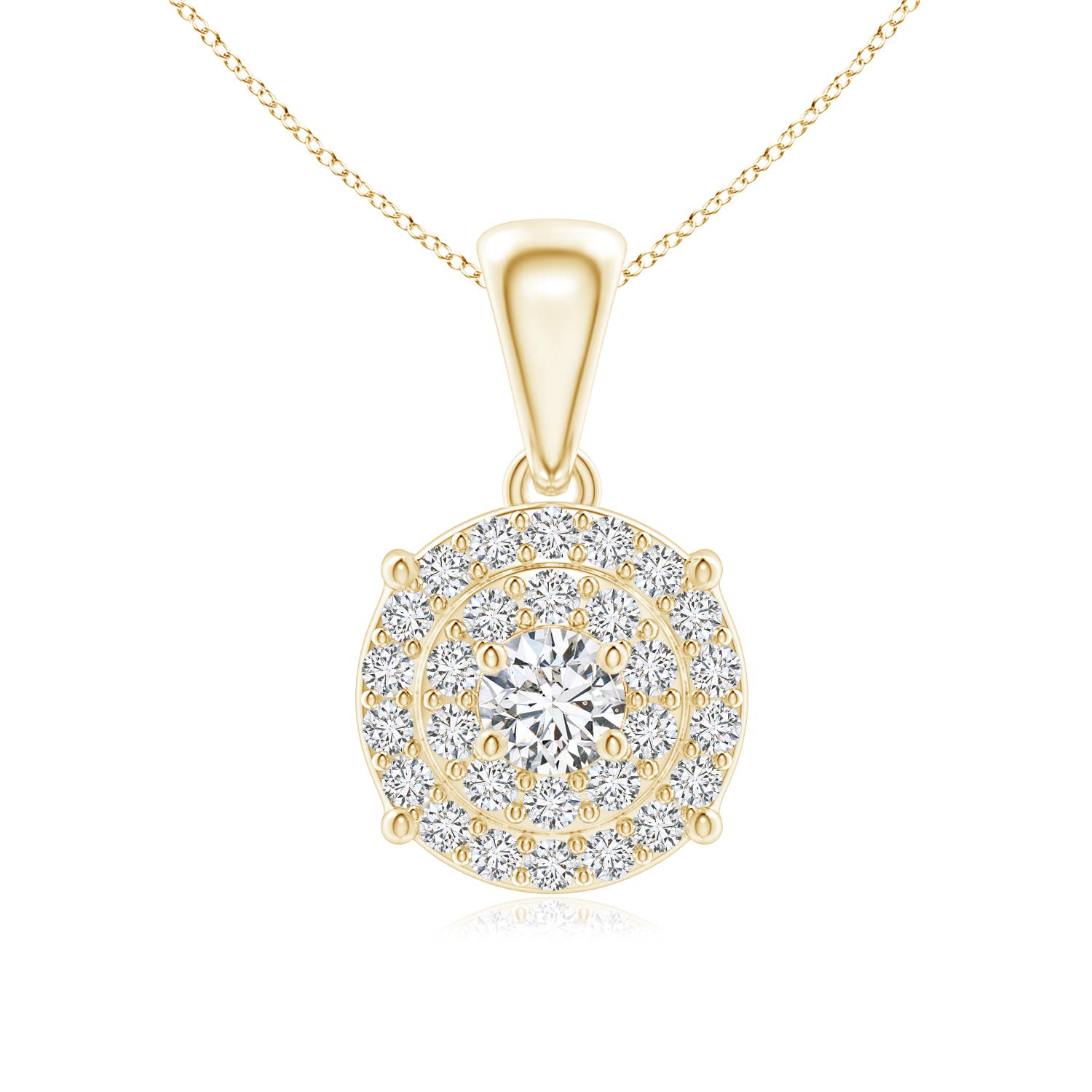 H, SI2 / 0.25 CT / 14 KT Yellow Gold