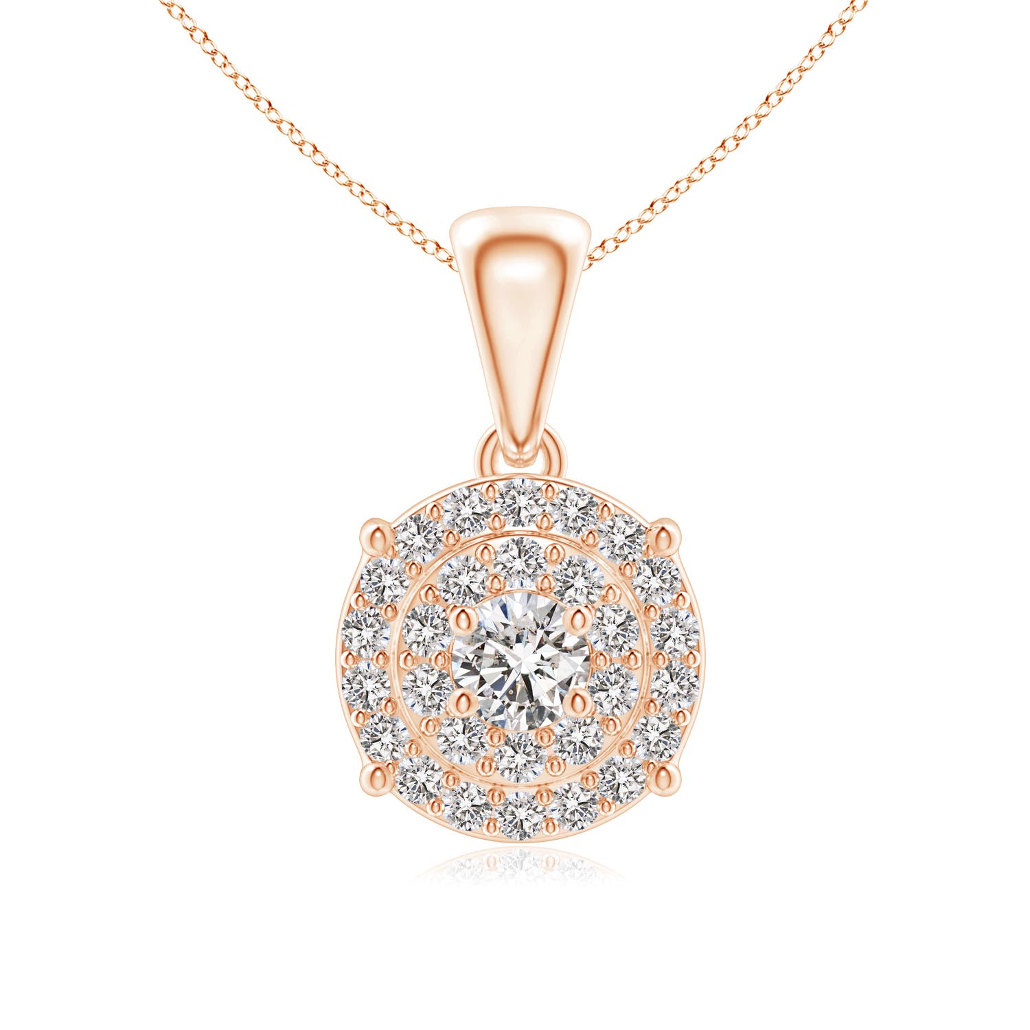 I-J, I1-I2 / 0.25 CT / 14 KT Rose Gold