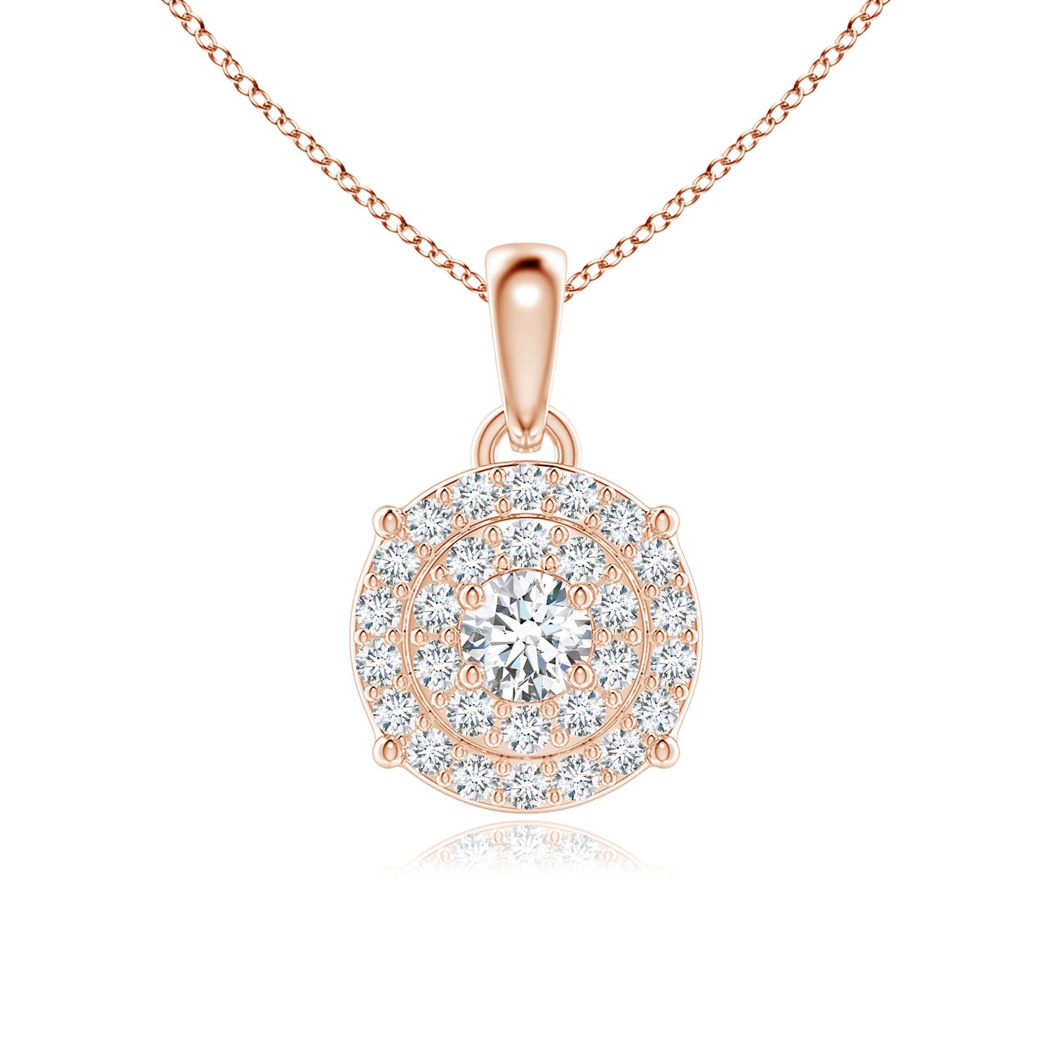 G, VS2 / 0.37 CT / 14 KT Rose Gold