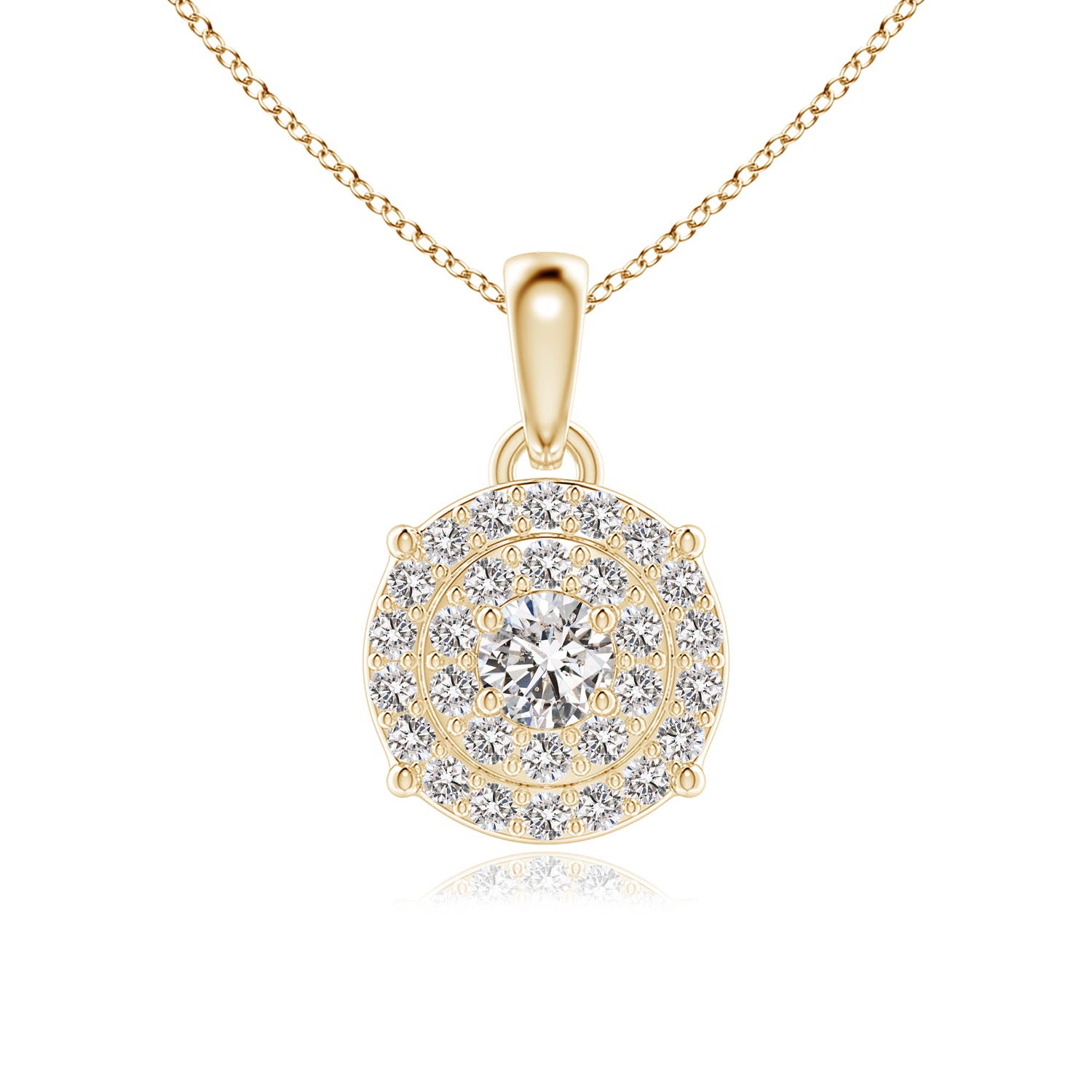 I-J, I1-I2 / 0.37 CT / 14 KT Yellow Gold