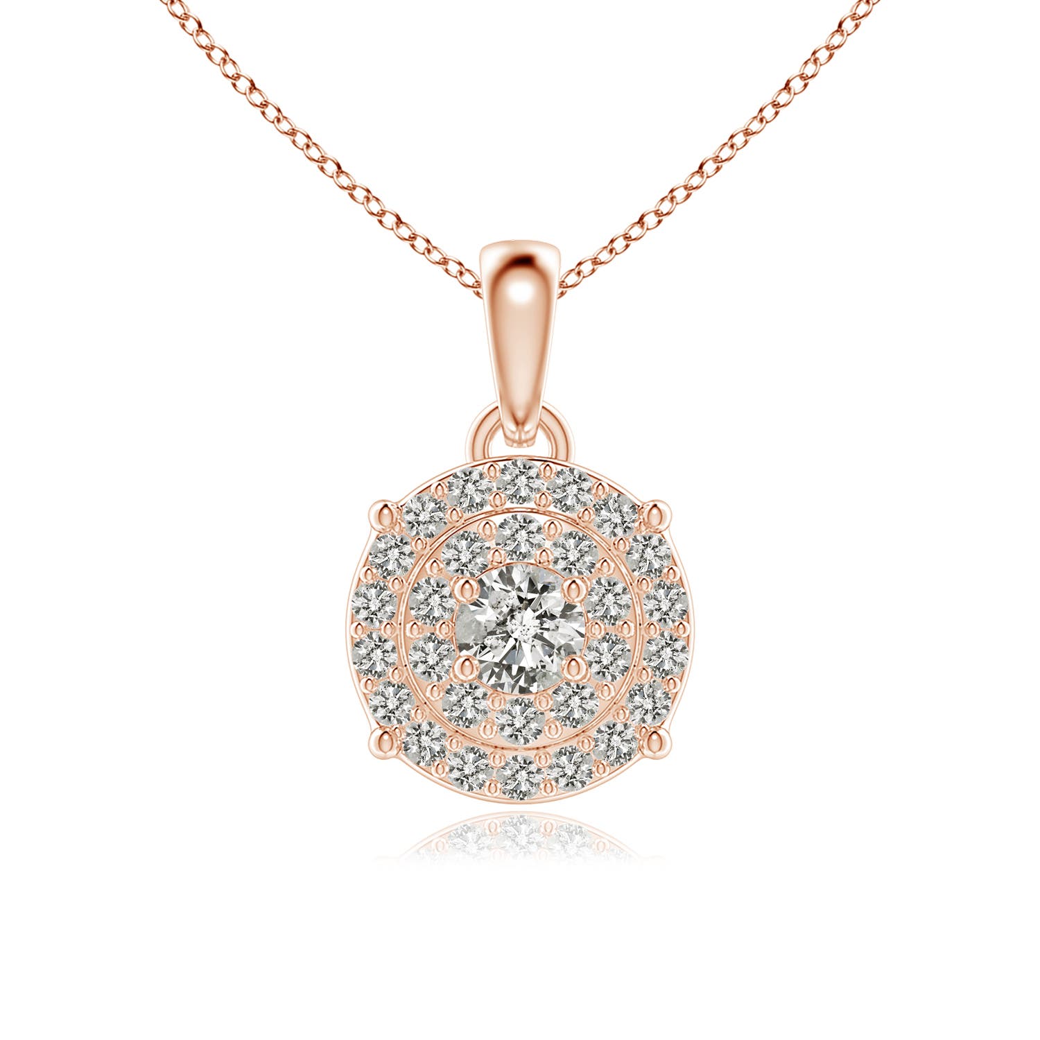 K, I3 / 0.37 CT / 14 KT Rose Gold