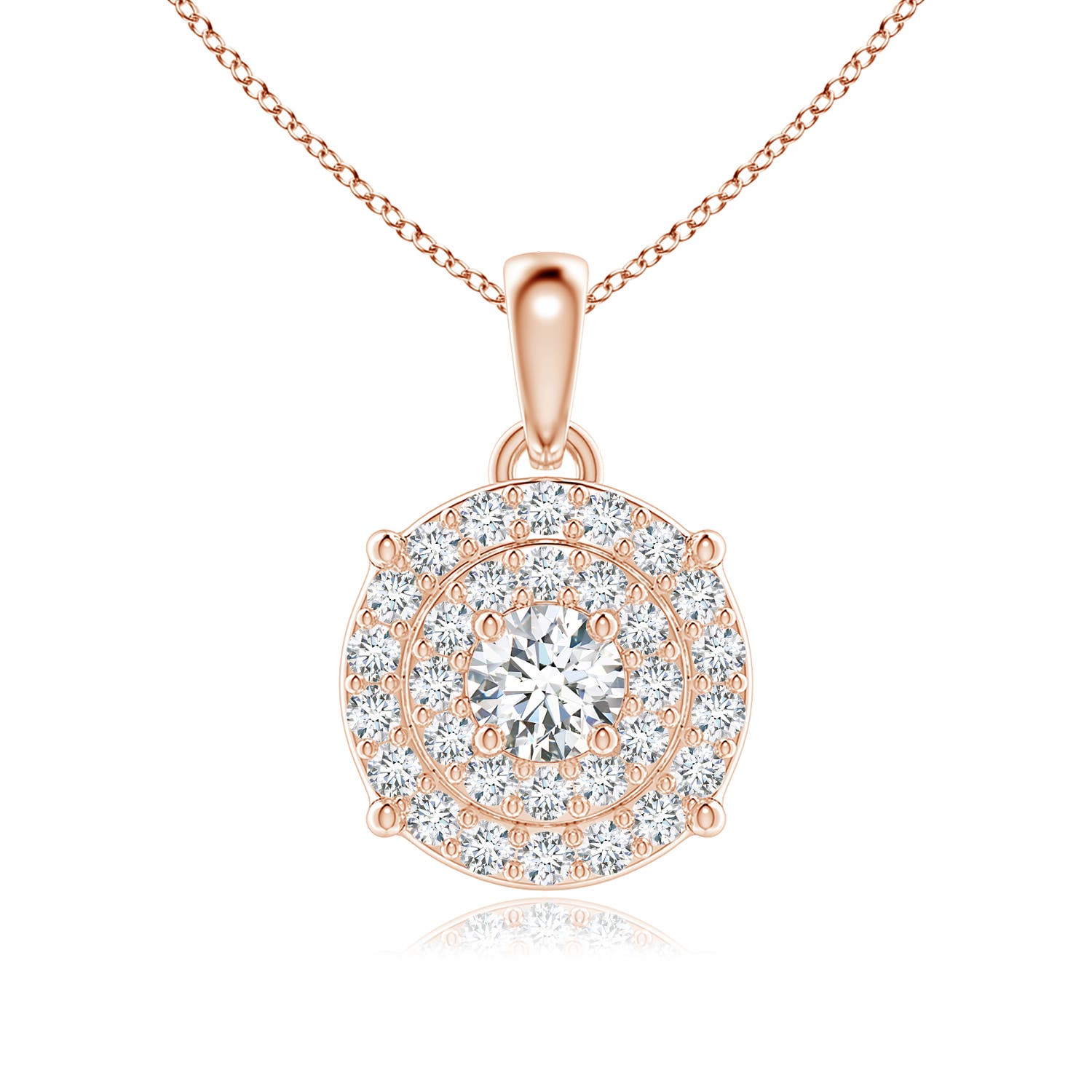 G, VS2 / 0.48 CT / 14 KT Rose Gold