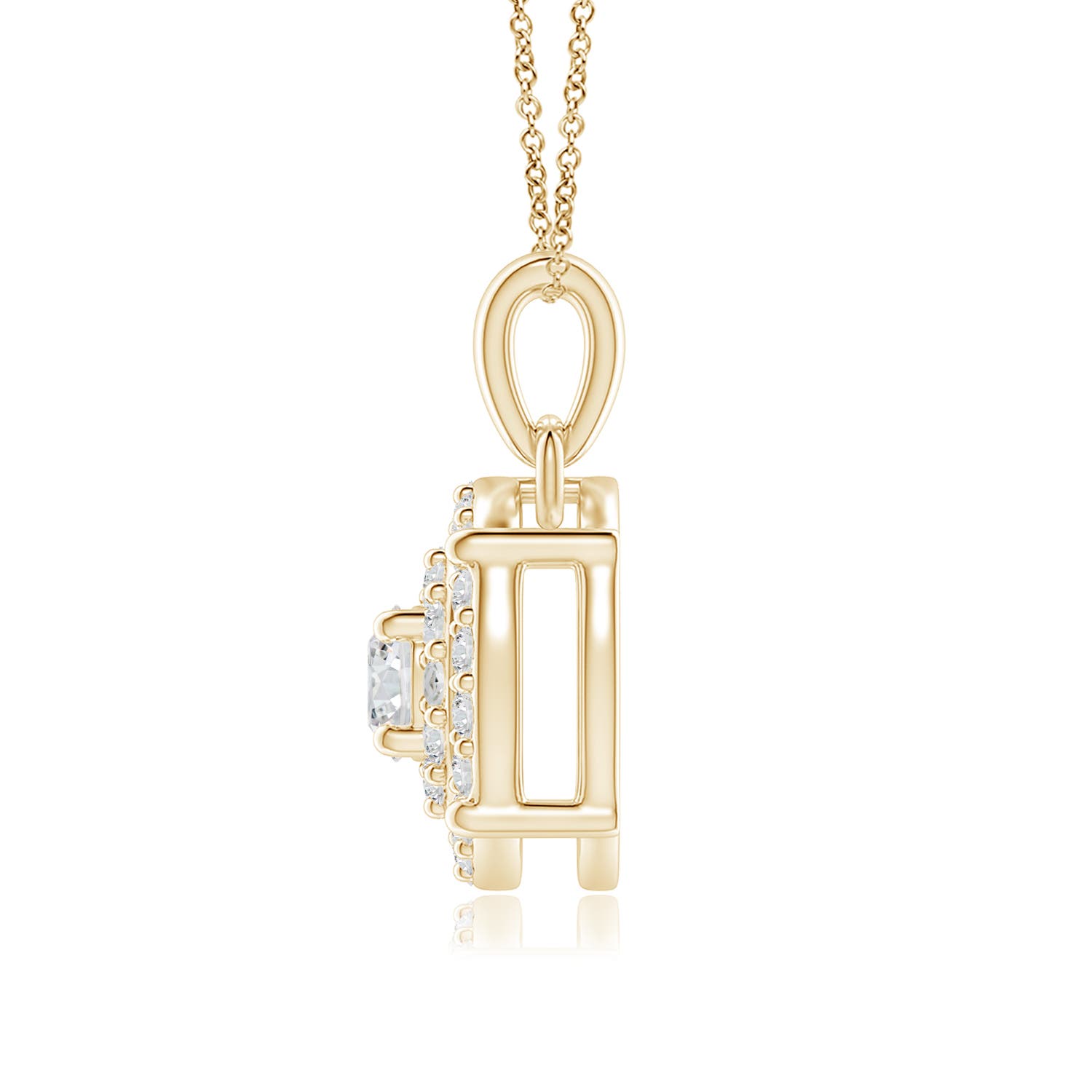 H, SI2 / 0.48 CT / 14 KT Yellow Gold