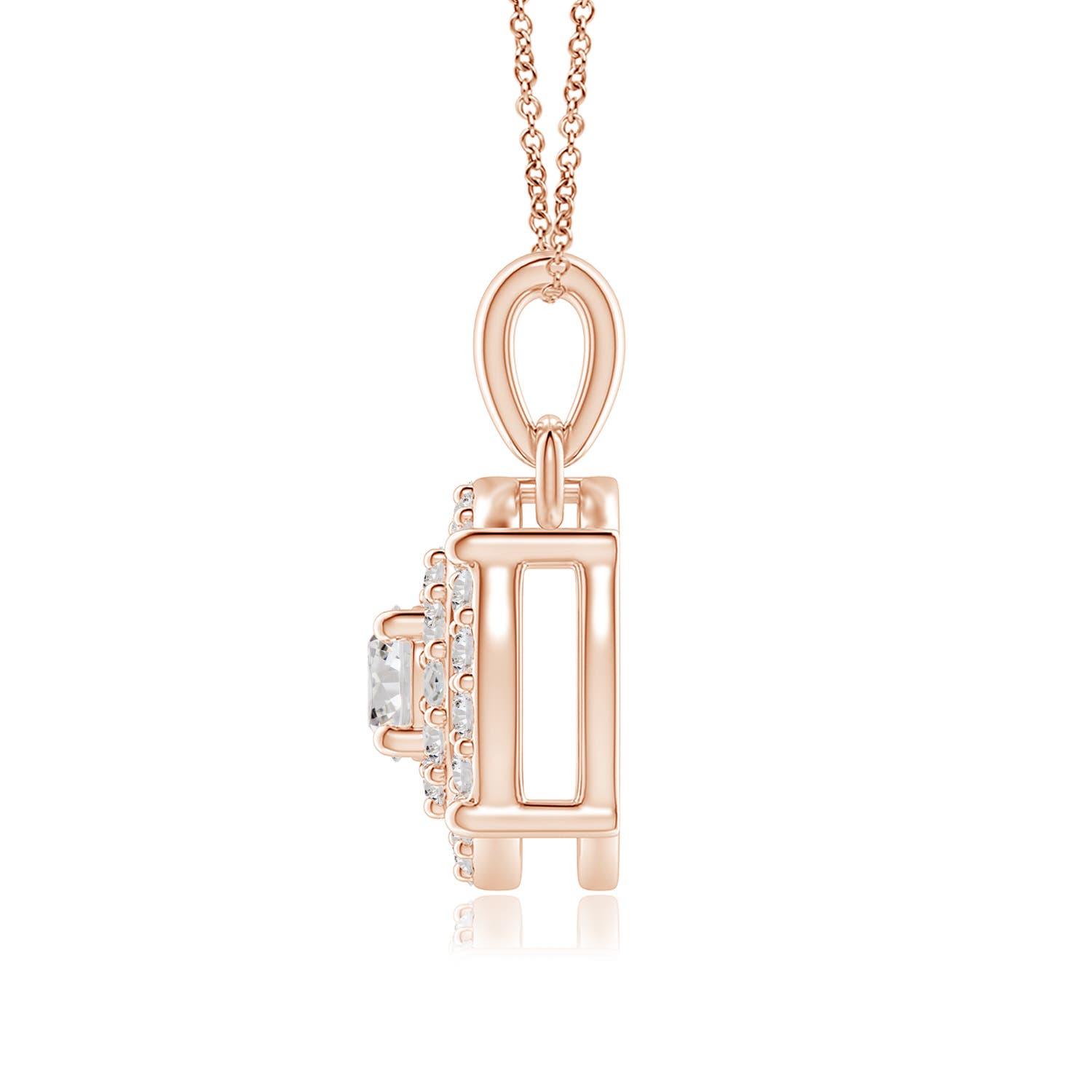 I-J, I1-I2 / 0.48 CT / 14 KT Rose Gold