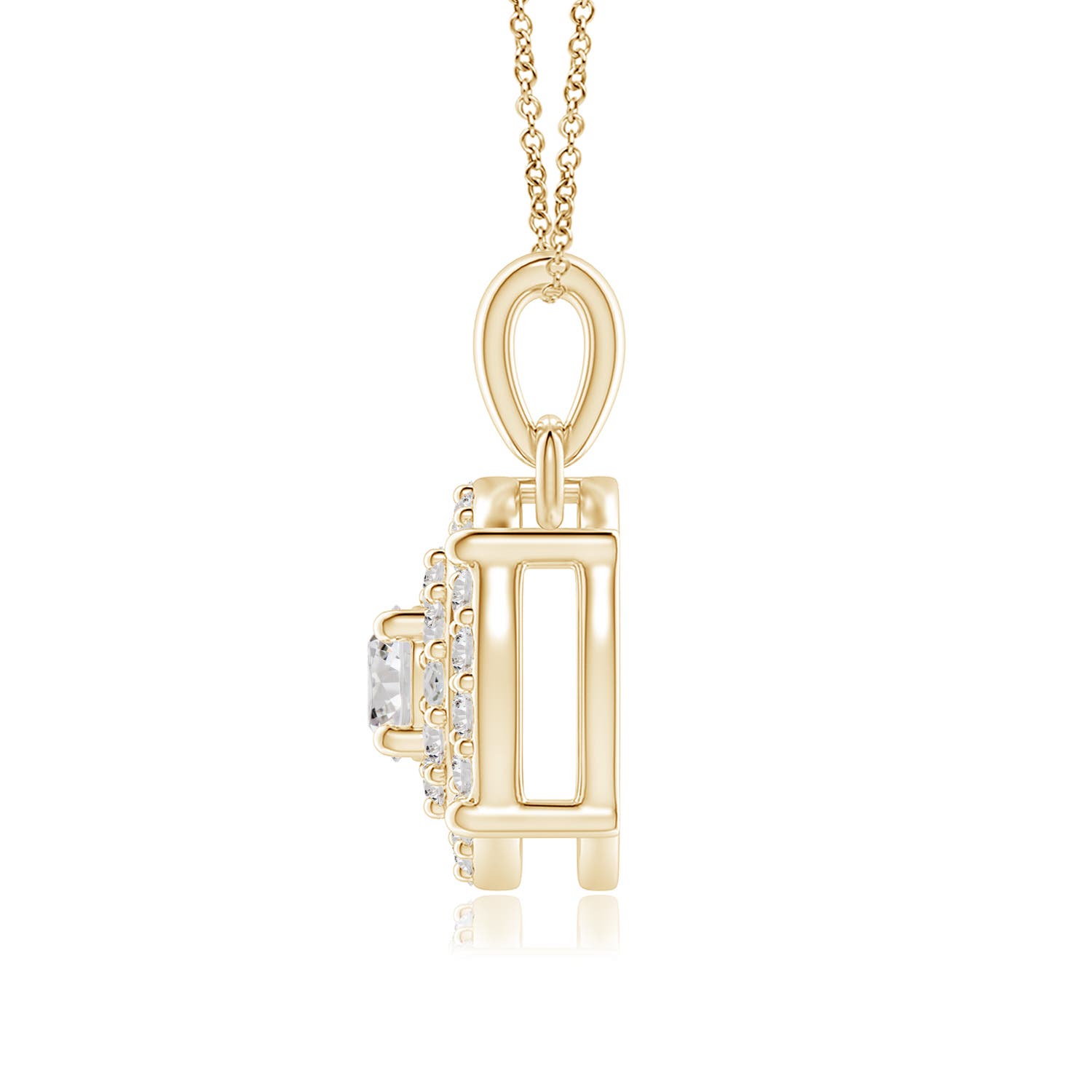 I-J, I1-I2 / 0.48 CT / 14 KT Yellow Gold