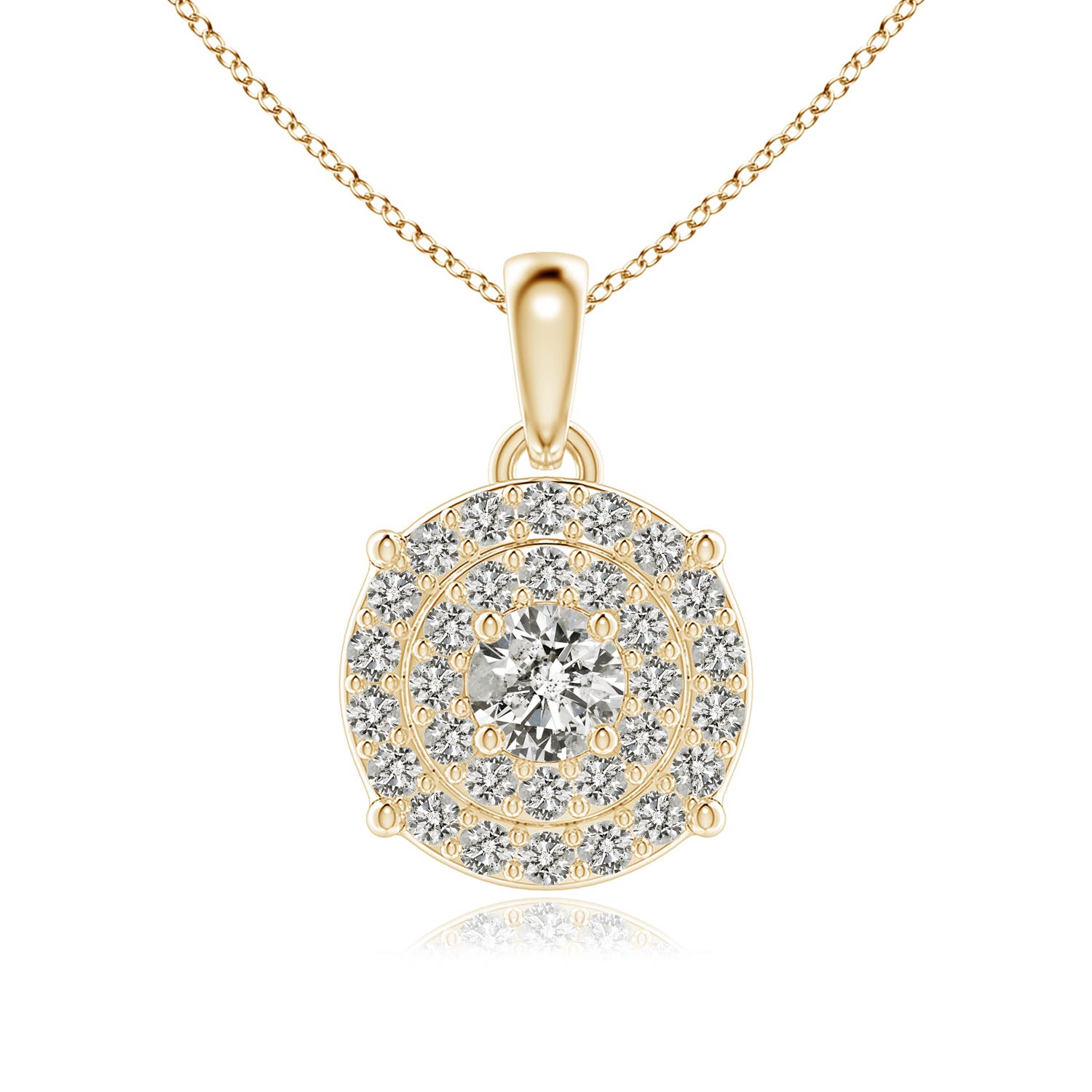 K, I3 / 0.48 CT / 14 KT Yellow Gold