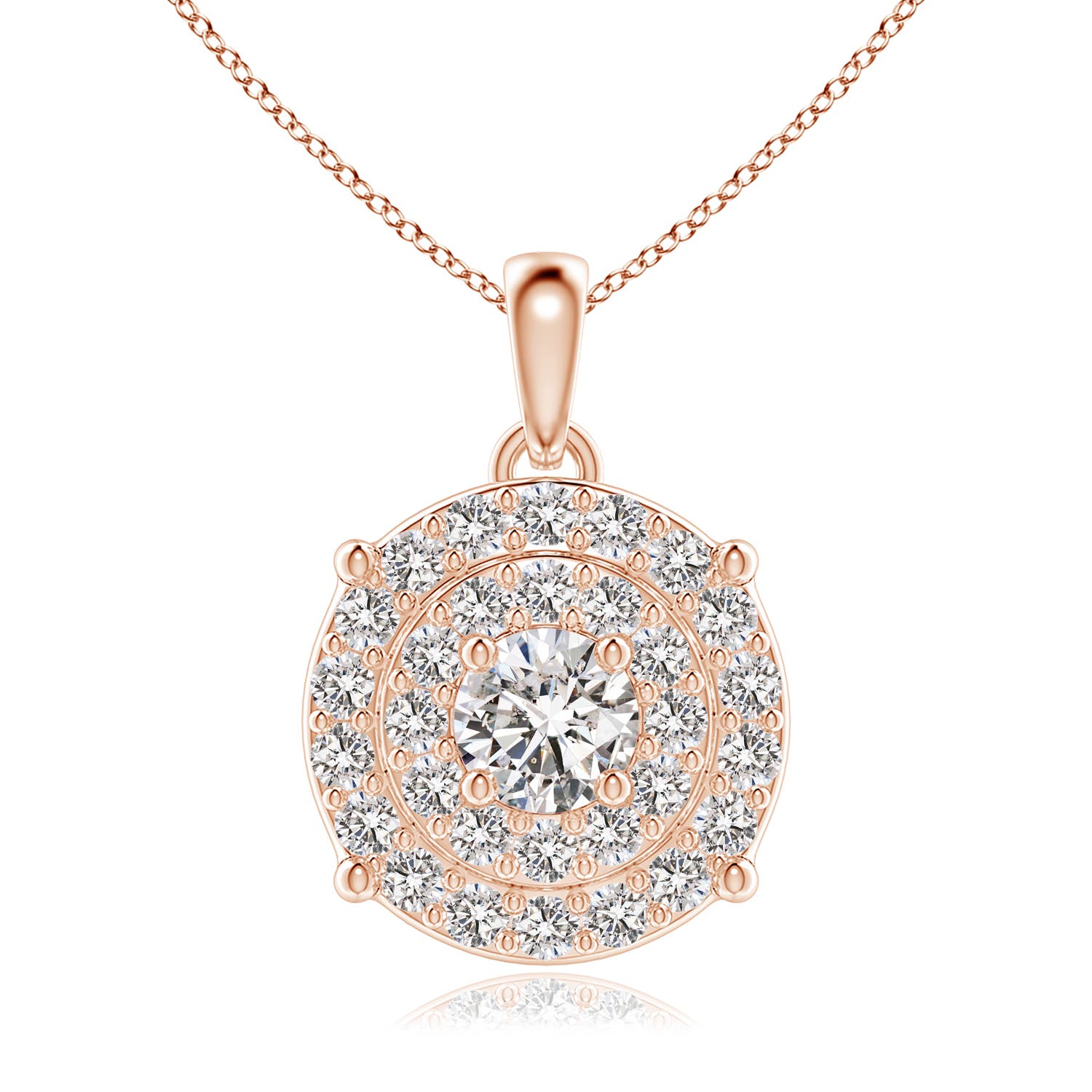 I-J, I1-I2 / 0.74 CT / 14 KT Rose Gold