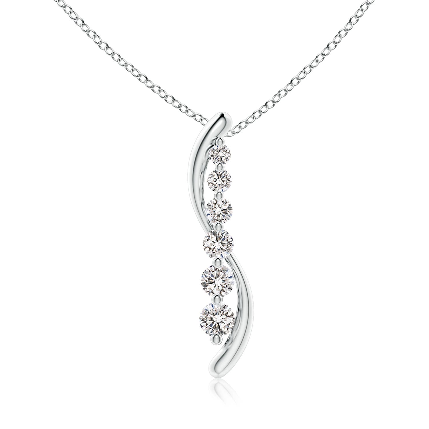 I-J, I1-I2 / 1 CT / 18 KT White Gold