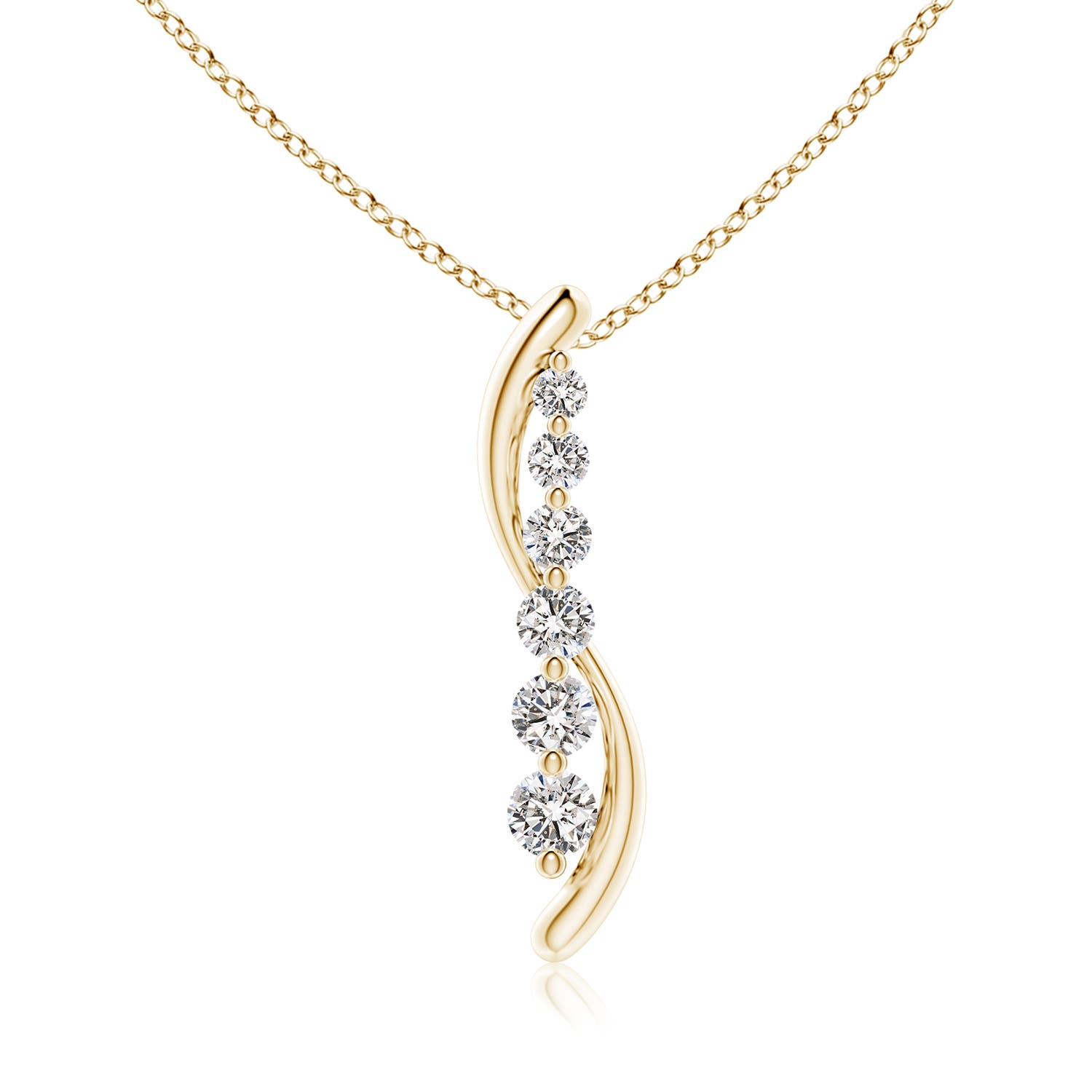 I-J, I1-I2 / 1 CT / 18 KT Yellow Gold