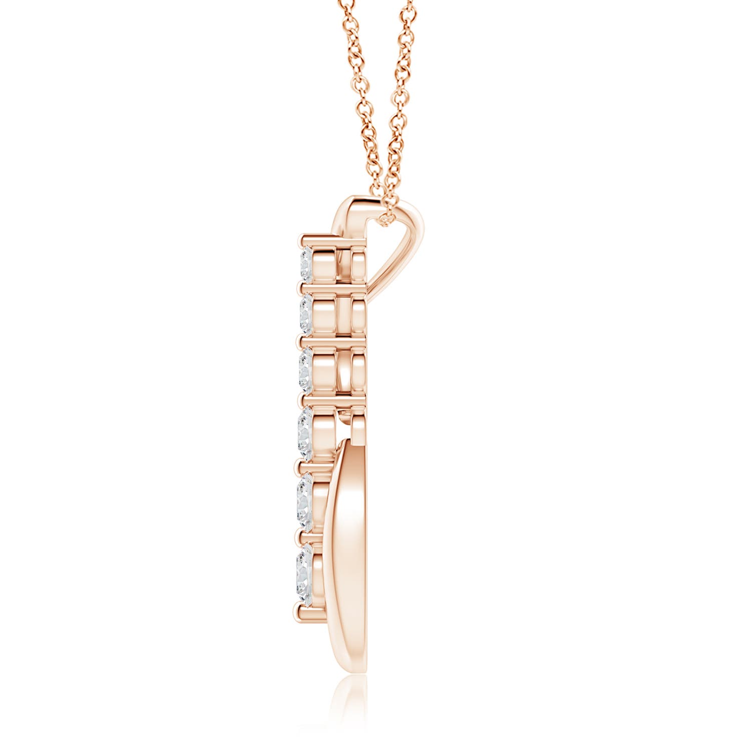 H, SI2 / 1.38 CT / 18 KT Rose Gold