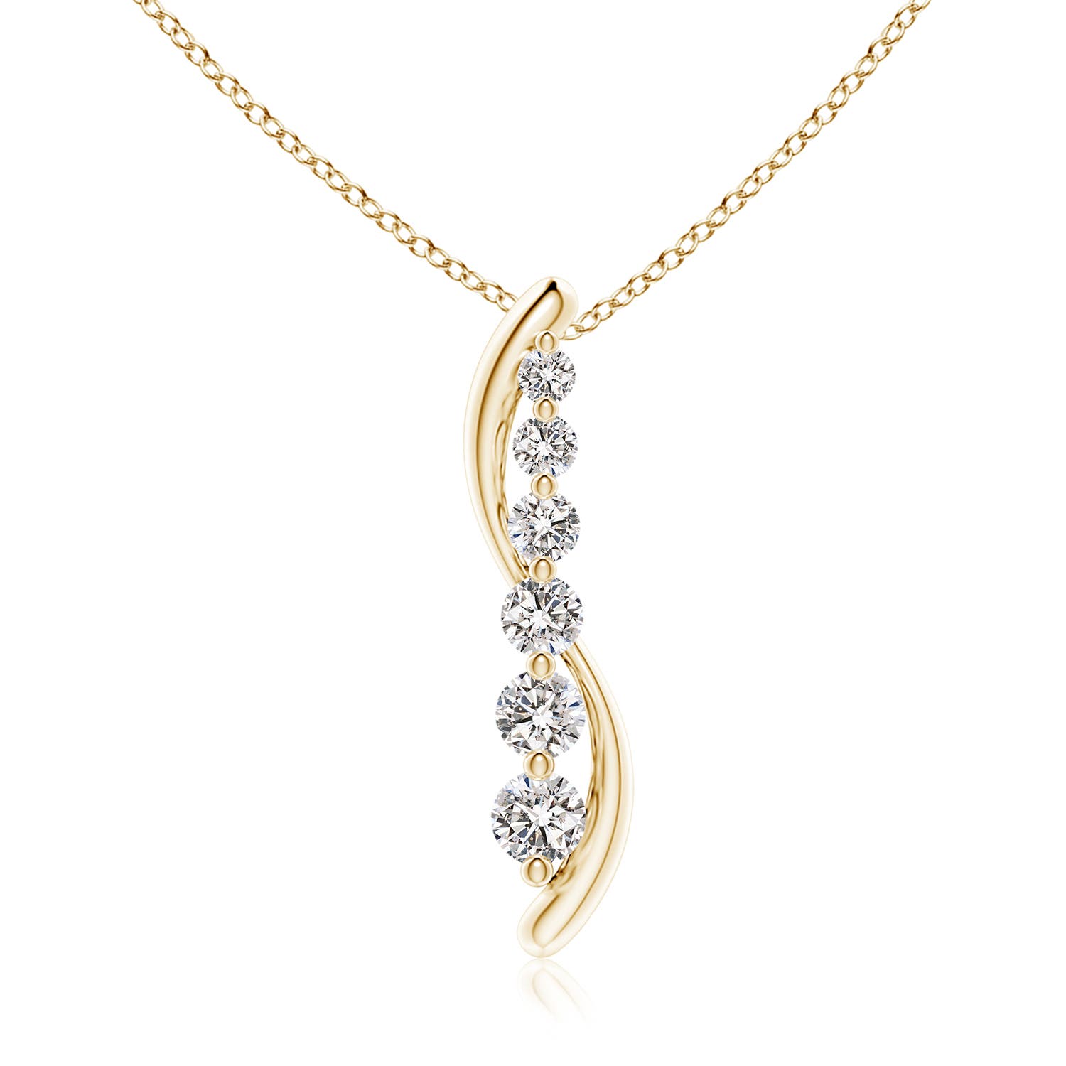 I-J, I1-I2 / 1.38 CT / 18 KT Yellow Gold