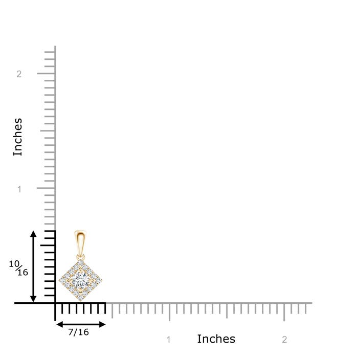 G, VS2 / 0.36 CT / 14 KT Yellow Gold