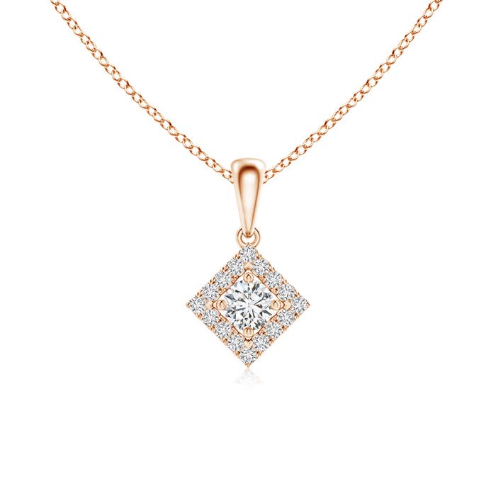 H, SI2 / 0.36 CT / 14 KT Rose Gold