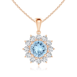 Round AAA Aquamarine