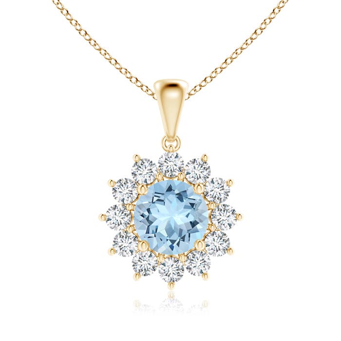 AAA - Aquamarine / 1.82 CT / 14 KT Yellow Gold