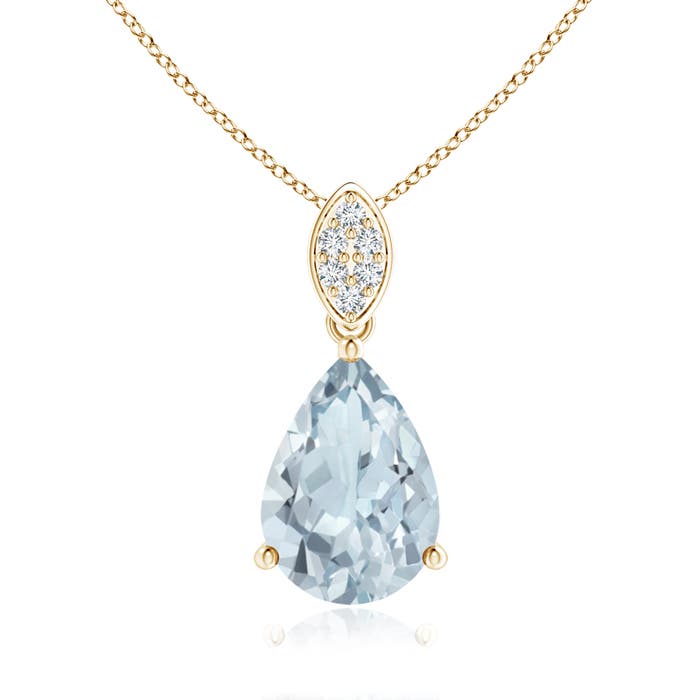 A - Aquamarine / 1.65 CT / 14 KT Yellow Gold