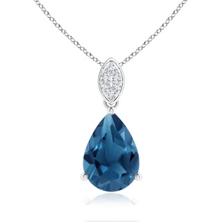 Pear AA London Blue Topaz