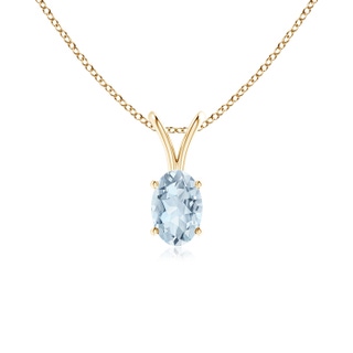 Oval A Aquamarine