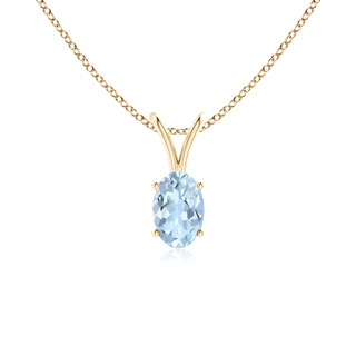 Oval AA Aquamarine