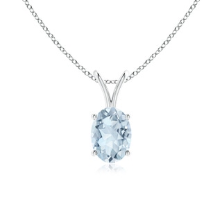 Oval A Aquamarine