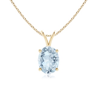 Oval A Aquamarine