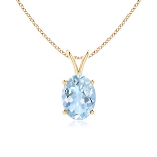 Oval AA Aquamarine