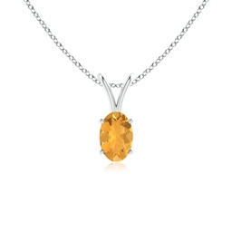 Solitaire White Gold Fire Opal Jewelry