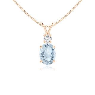 Oval A Aquamarine