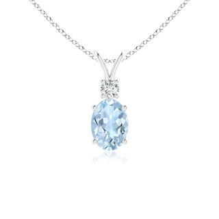 Oval AA Aquamarine