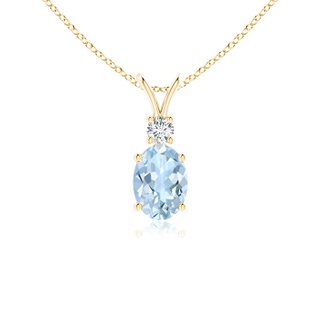 Oval AA Aquamarine