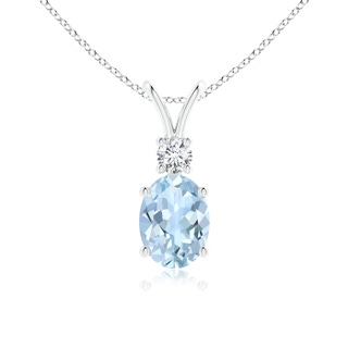Oval AA Aquamarine