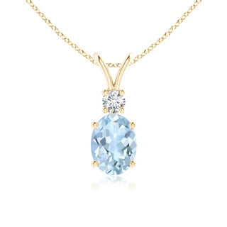 Oval AA Aquamarine