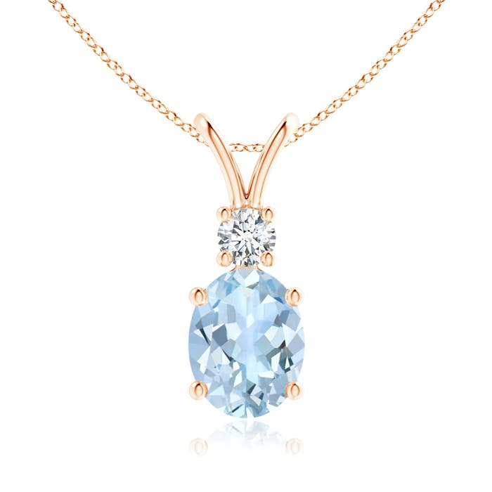 AA - Aquamarine / 1.66 CT / 14 KT Rose Gold