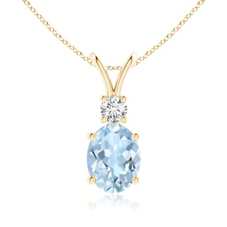 Oval AA Aquamarine
