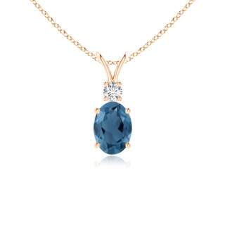 Oval A London Blue Topaz
