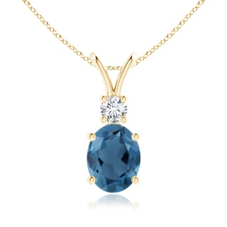 Oval A London Blue Topaz