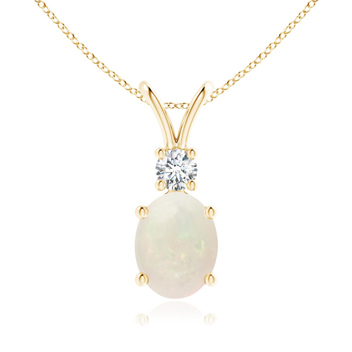 A - Opal / 1.26 CT / 14 KT Yellow Gold