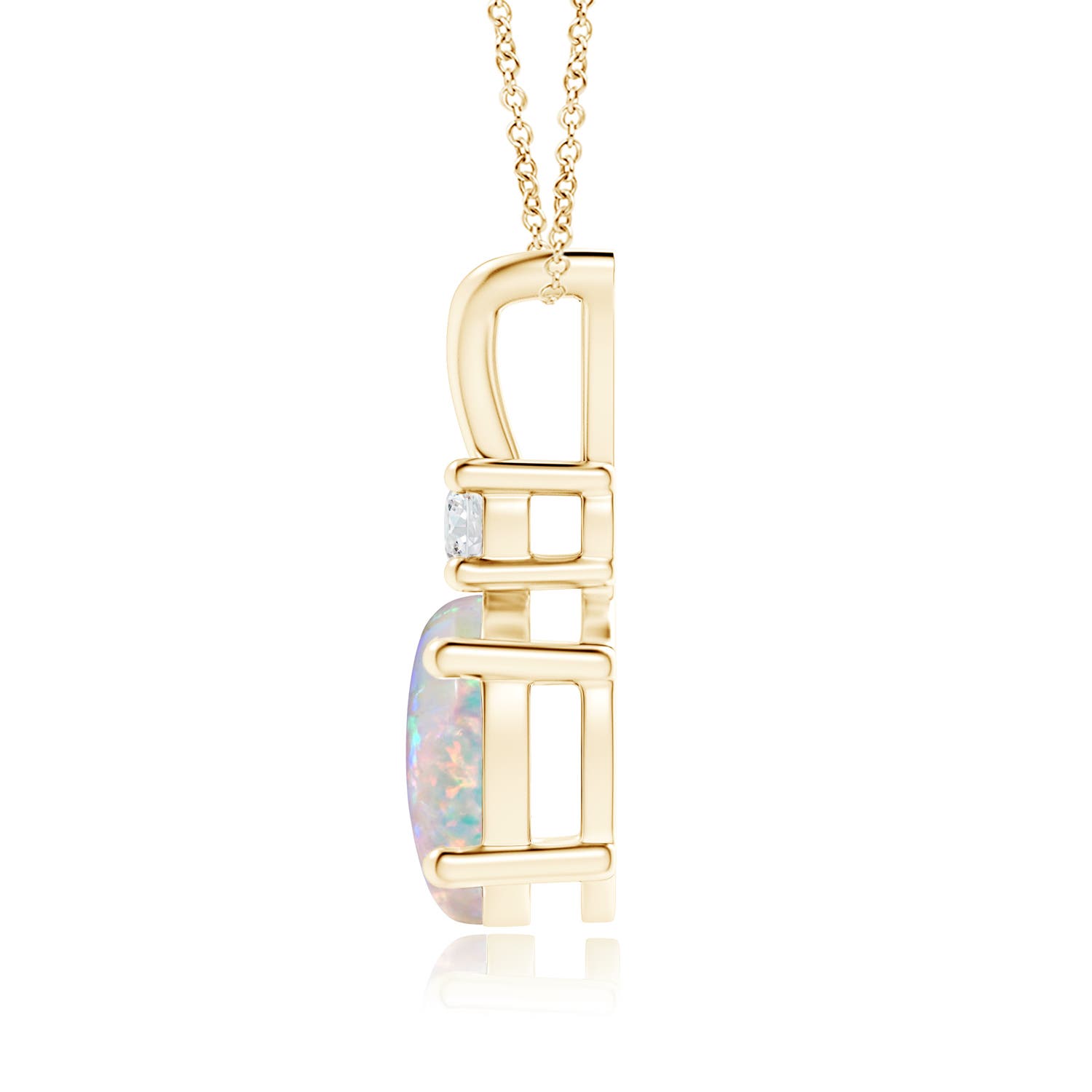 AAAA - Opal / 1.26 CT / 14 KT Yellow Gold