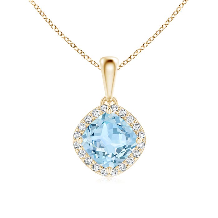 AAA - Aquamarine / 0.98 CT / 14 KT Yellow Gold