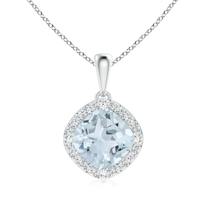 A - Aquamarine / 1.56 CT / 14 KT White Gold