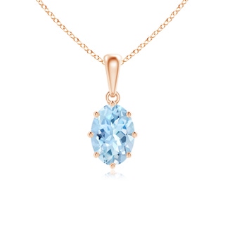 Oval AAA Aquamarine